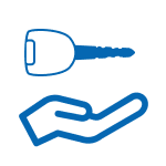 keyholdinghand